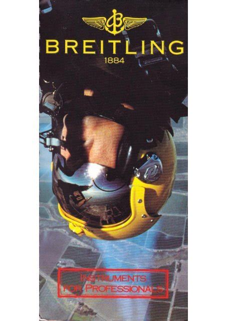 breitling catalogue 1993|catalogue breitling.